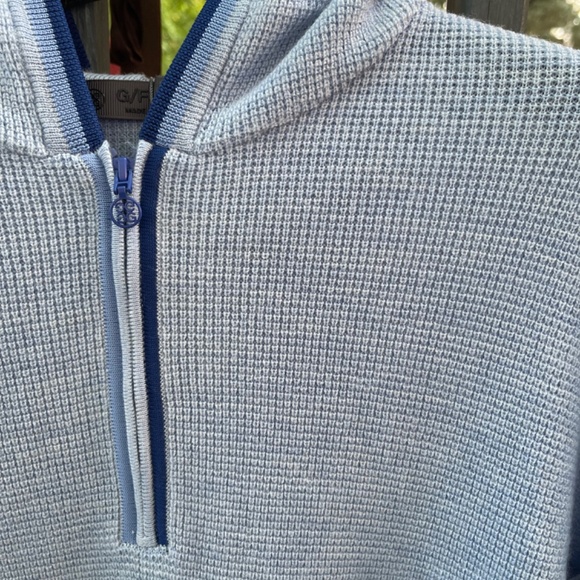 $295 NEW Gfore Women’s Golf Waffle Stitch Merino Wool Quarter Zip Sweater G/FORE - Picture 11 of 15